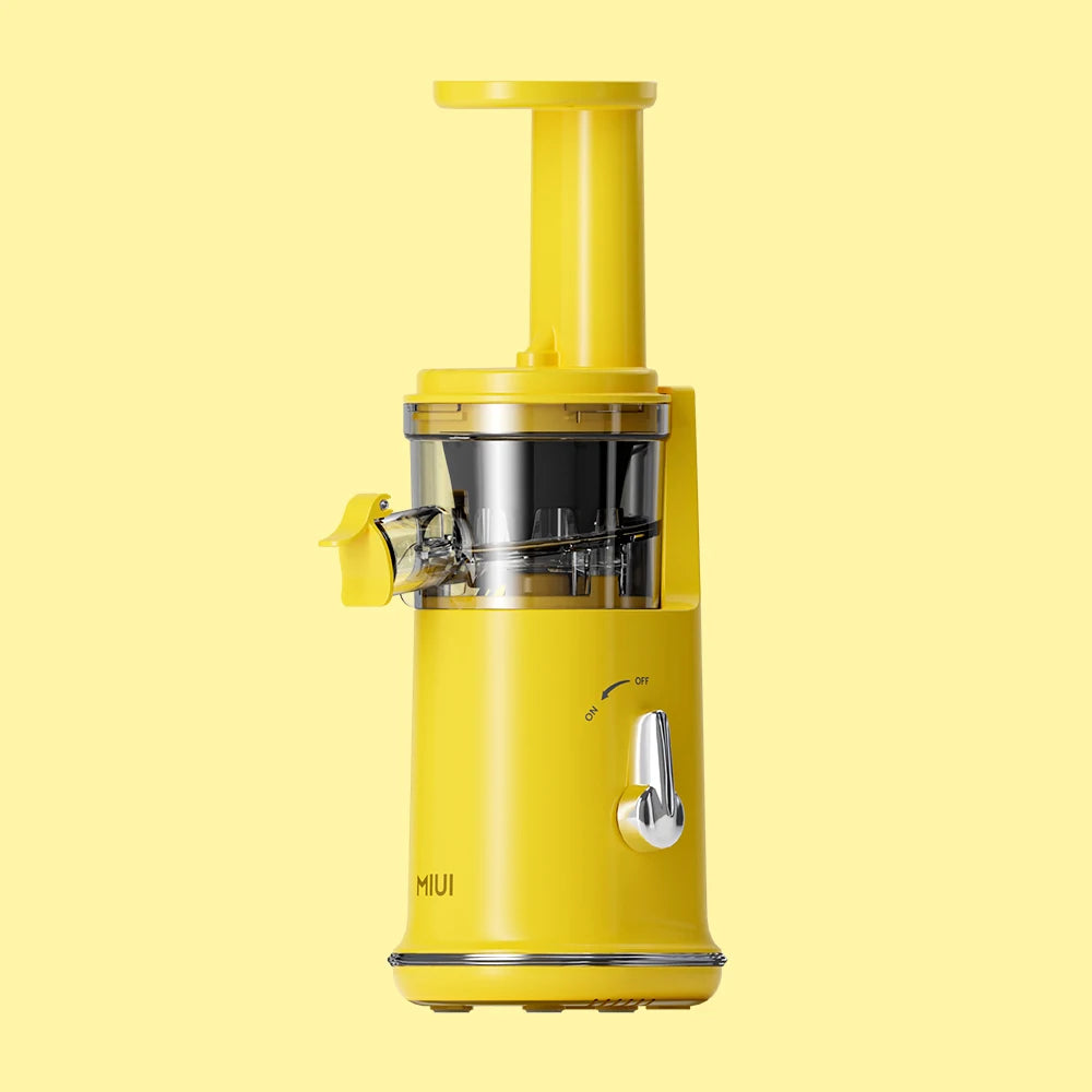 MIUI Compact Electric Juicer & Blender - Portable Fruit Extractor with Easy Clean Feature, Ice Cream Maker, and Automatic Pulp Ejection