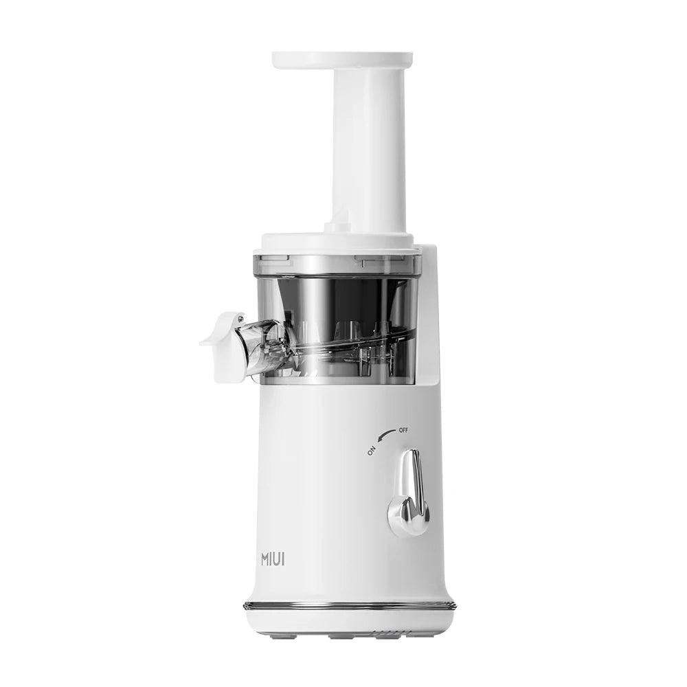 MIUI Compact Electric Juicer & Blender - Portable Fruit Extractor with Easy Clean Feature, Ice Cream Maker, and Automatic Pulp Ejection