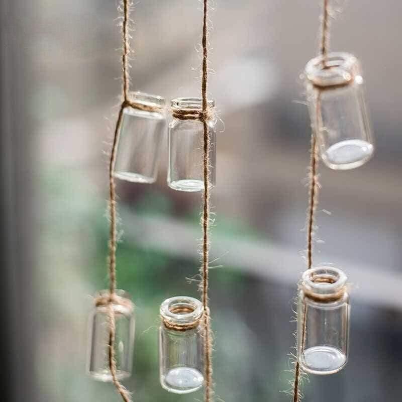 Twine Hanging Propagation Jars